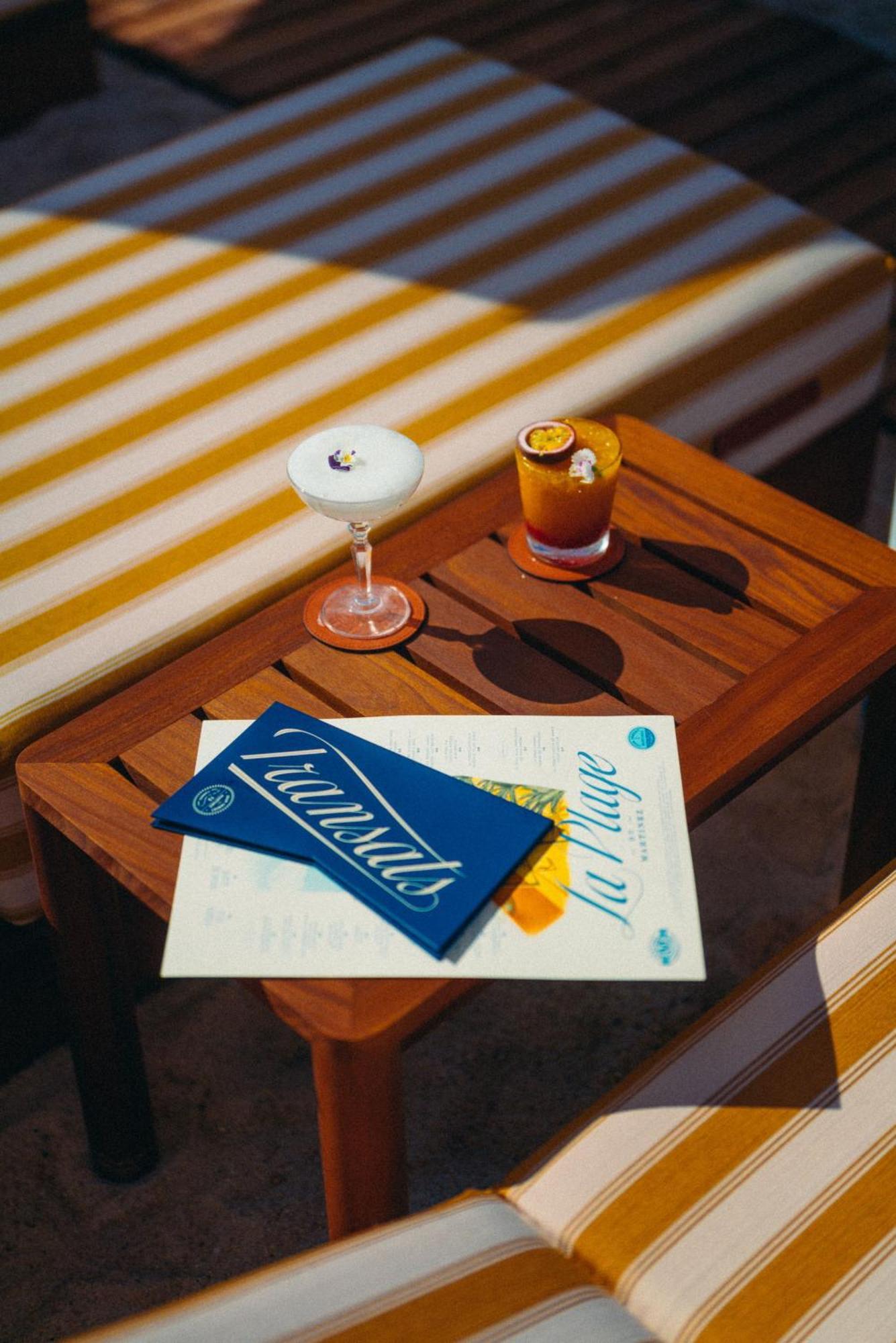 Hotel Martinez, In The Unbound Collection By Hyatt Cannes Luaran gambar A menu at Tramonto