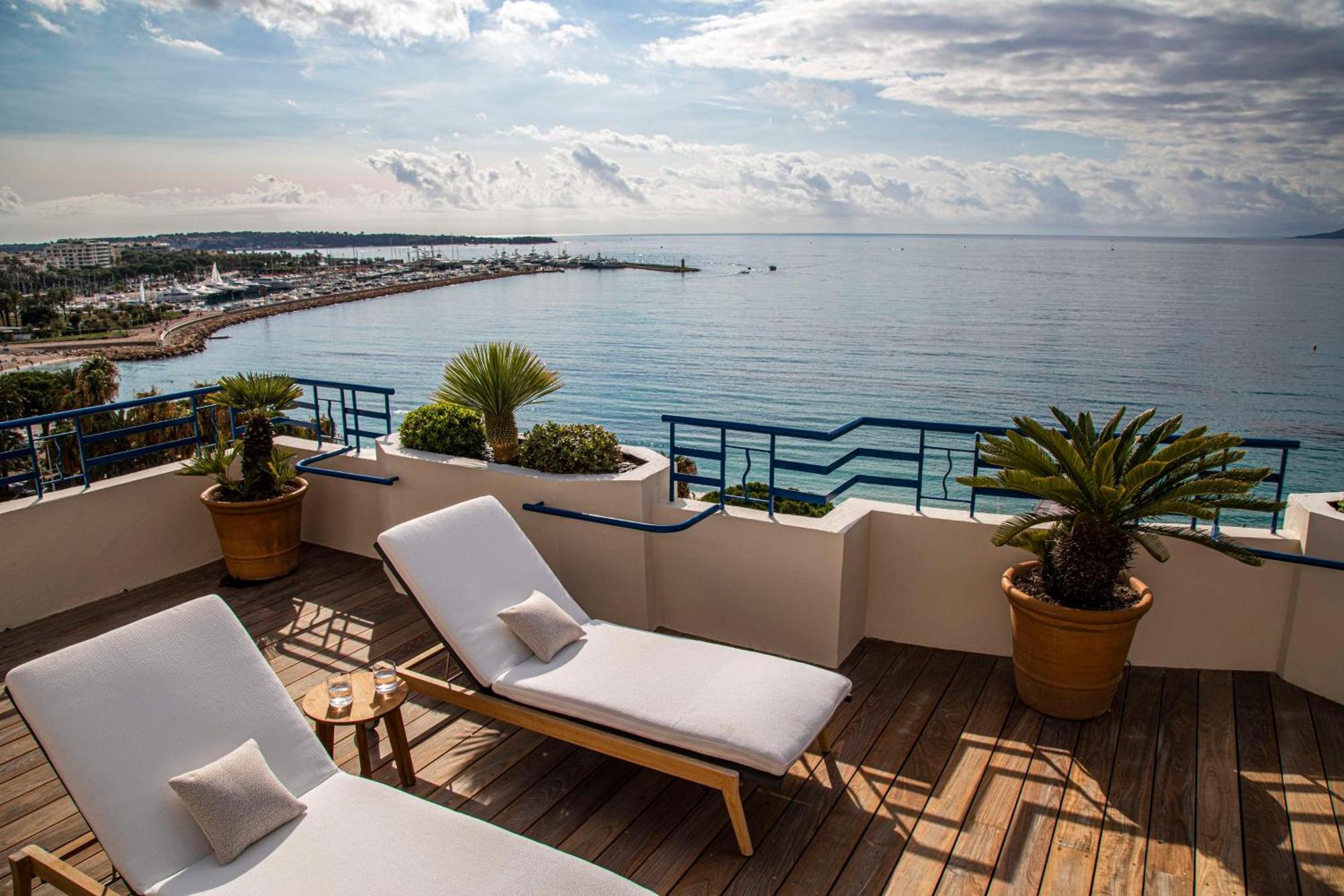 Hotel Martinez, In The Unbound Collection By Hyatt Cannes Luaran gambar View from the hotel