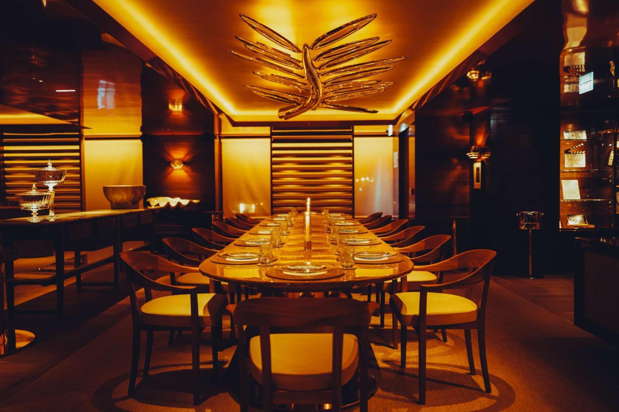 Hotel Martinez, In The Unbound Collection By Hyatt Cannes Luaran gambar Interior of the restaurant
