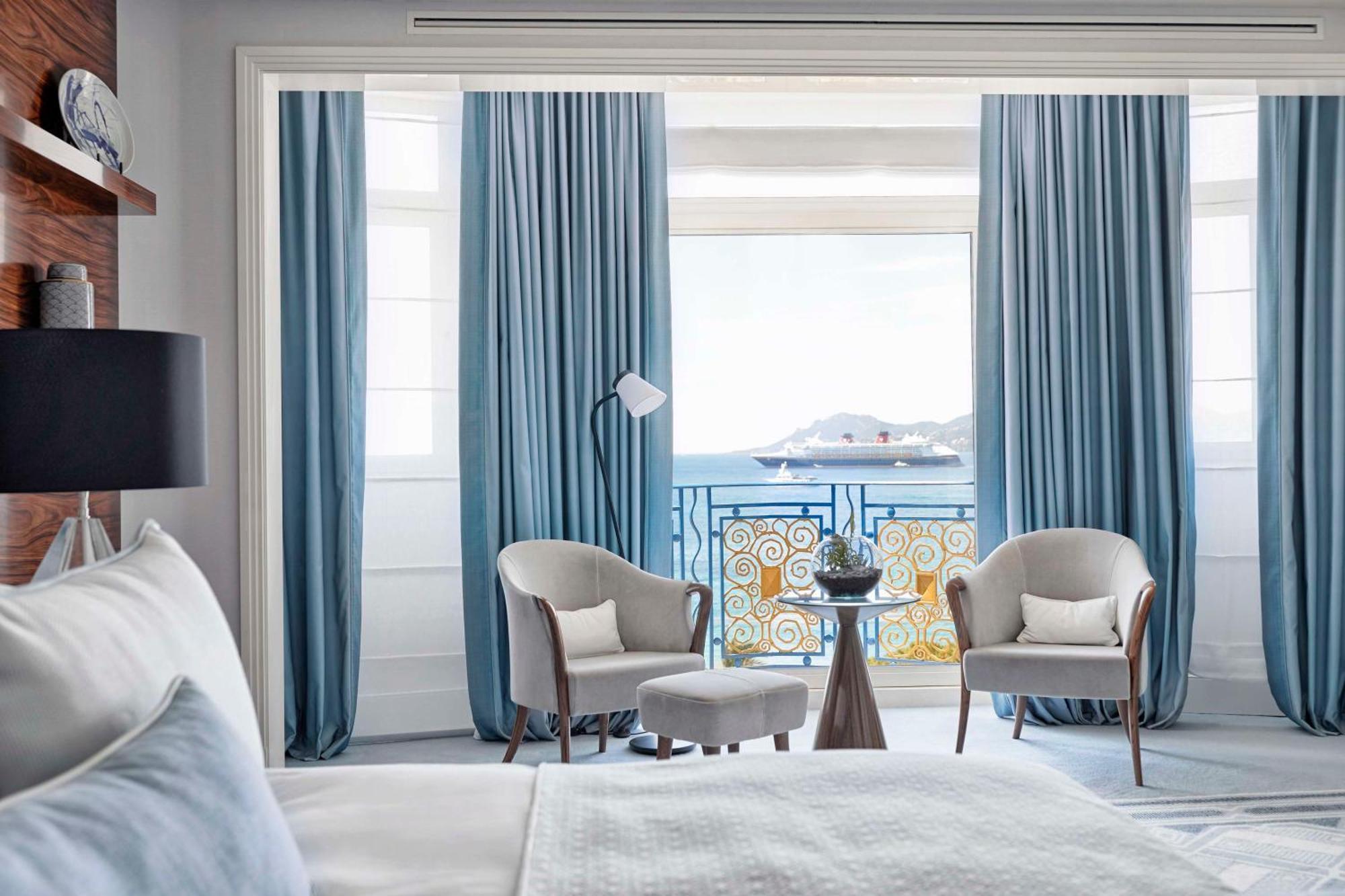 Hotel Martinez, In The Unbound Collection By Hyatt Cannes Luaran gambar A guest room at the Four Seasons Hotel